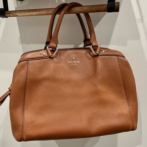 Kate Spade “Hamilton Heights - Sloan” Satchel (Warm Gingerbread)